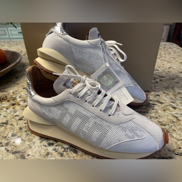 NWT Esseutesse special white Italian sneaker 41 us10 - Picture 3 of 16